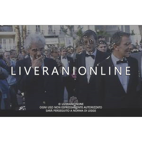 RETROSPETTIVA GIAN MARIA VOLONTE\' ATTORE NELLA FOTO GIAN MARIA VOLONTE\' NELL\'ANNO 1983 A CANNES FOTO ENRICO LIVERANI AG ALDO LIVERANI SAS 