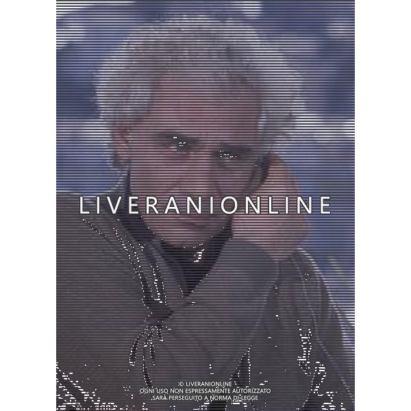 RETROSPETTIVA GIAN MARIA VOLONTE\' ATTORE NELLA FOTO GIAN MARIA VOLONTE\' NELL\'ANNO 1983 A CANNES FOTO ENRICO LIVERANI AG ALDO LIVERANI SAS 