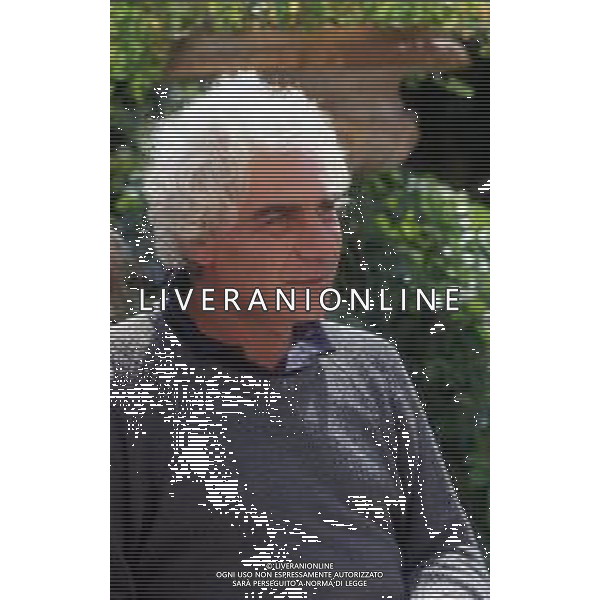 RETROSPETTIVA GIAN MARIA VOLONTE\' ATTORE NELLA FOTO GIAN MARIA VOLONTE\' NELL\'ANNO 1984 A RIMINI  AG ALDO LIVERANI SAS  