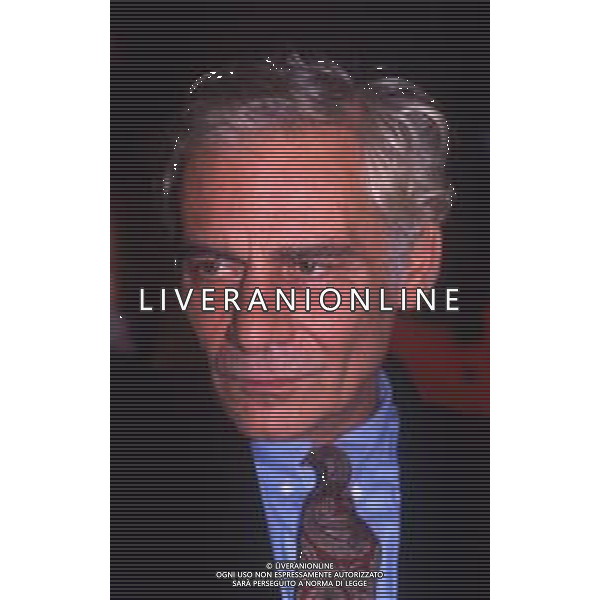 RETROSPETTIVA GIAN MARIA VOLONTE\' ATTORE NELLA FOTO GIAN MARIA VOLONTE\' NELL\'ANNO 1984 A VENEZIA  AG ALDO LIVERANI SAS  