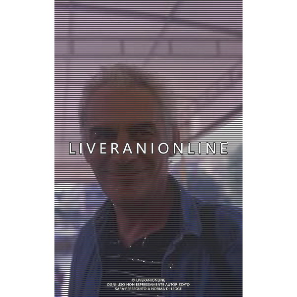 RETROSPETTIVA GIAN MARIA VOLONTE\' ATTORE NELLA FOTO GIAN MARIA VOLONTE\' NELL\'ANNO 1984 A VENEZIA  AG ALDO LIVERANI SAS   