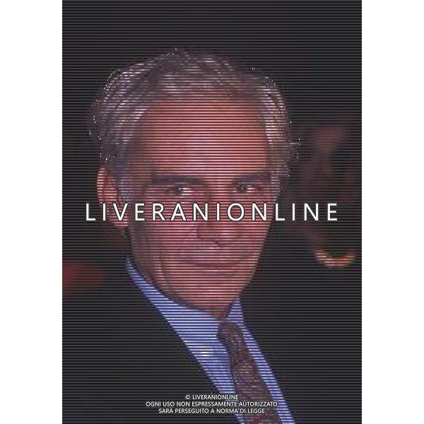 RETROSPETTIVA GIAN MARIA VOLONTE\' ATTORE NELLA FOTO GIAN MARIA VOLONTE\' NELL\'ANNO 1984 A VENEZIA  AG ALDO LIVERANI SAS  