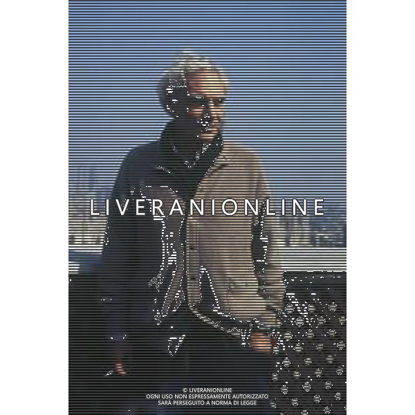 RETROSPETTIVA GIAN MARIA VOLONTE\' ATTORE NELLA FOTO GIAN MARIA VOLONTE \' A MILANO NELL\'ANNO 1990 TERRAZZA MARTINI AG ALDO LIVERANI SAS 