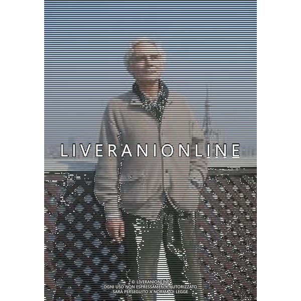 RETROSPETTIVA GIAN MARIA VOLONTE\' ATTORE NELLA FOTO GIAN MARIA VOLONTE \' A MILANO NELL\'ANNO 1990 TERRAZZA MARTINI AG ALDO LIVERANI SAS 