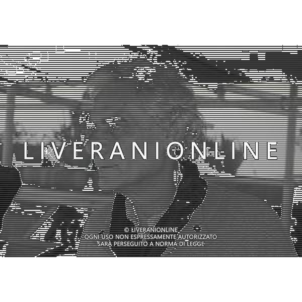 RETROSPETTIVA GIAN MARIA VOLONTE\' ATTORE NELLA FOTO GIAN MARIA VOLONTE \' A MILANO NELL\'ANNO 1990 TERRAZZA MARTINI AG ALDO LIVERANI SAS 