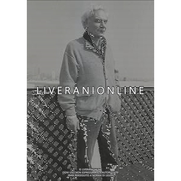 RETROSPETTIVA GIAN MARIA VOLONTE\' ATTORE NELLA FOTO GIAN MARIA VOLONTE \' A MILANO NELL\'ANNO 1990 TERRAZZA MARTINI AG ALDO LIVERANI SAS 