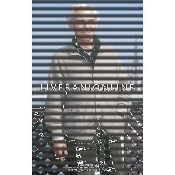 RETROSPETTIVA GIAN MARIA VOLONTE\' ATTORE NELLA FOTO GIAN MARIA VOLONTE \' A MILANO NELL\'ANNO 1990 TERRAZZA MARTINI AG ALDO LIVERANI SAS 