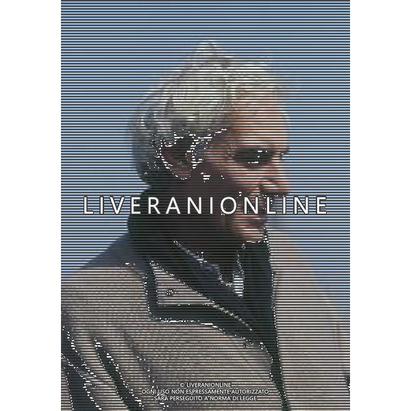 RETROSPETTIVA GIAN MARIA VOLONTE\' ATTORE NELLA FOTO GIAN MARIA VOLONTE \' A MILANO NELL\'ANNO 1990 TERRAZZA MARTINI AG ALDO LIVERANI SAS 