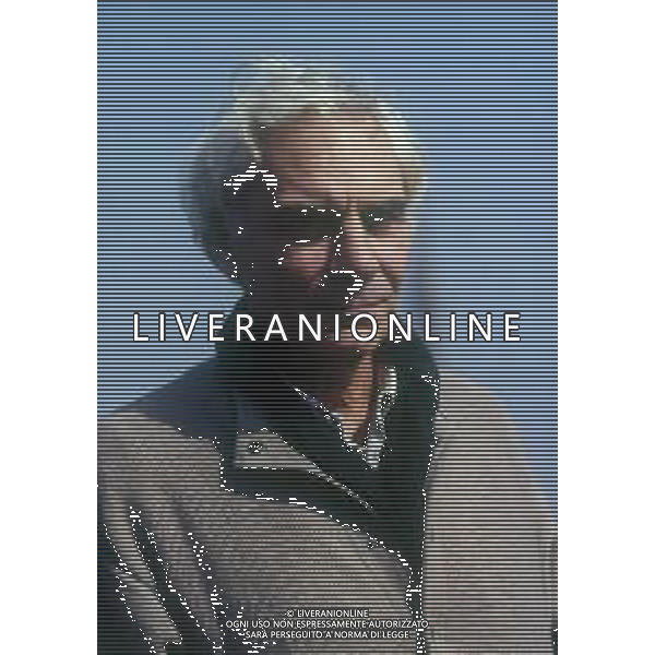 RETROSPETTIVA GIAN MARIA VOLONTE\' ATTORE NELLA FOTO GIAN MARIA VOLONTE \' A MILANO NELL\'ANNO 1990 TERRAZZA MARTINI AG ALDO LIVERANI SAS 