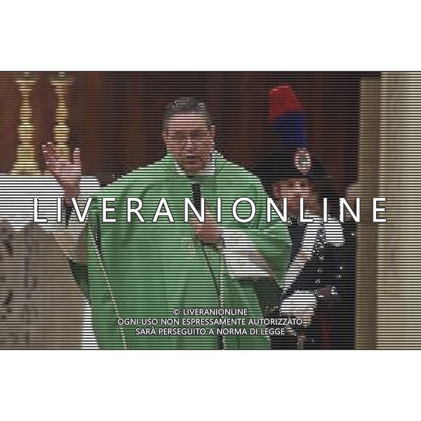 IMOLA 17 02 2023 COMMEMORAZIONE DEL CAPITANO DEI CARABINIERI GIUSEPPE PULICARI UCCISO DAI CRIMINALI 44 ANNI FA NELLA FOTO CAPPELLANO MILITARE DELLA REGIONE EMILIA ROMAGNA GIUSEPPE GRIGOLON