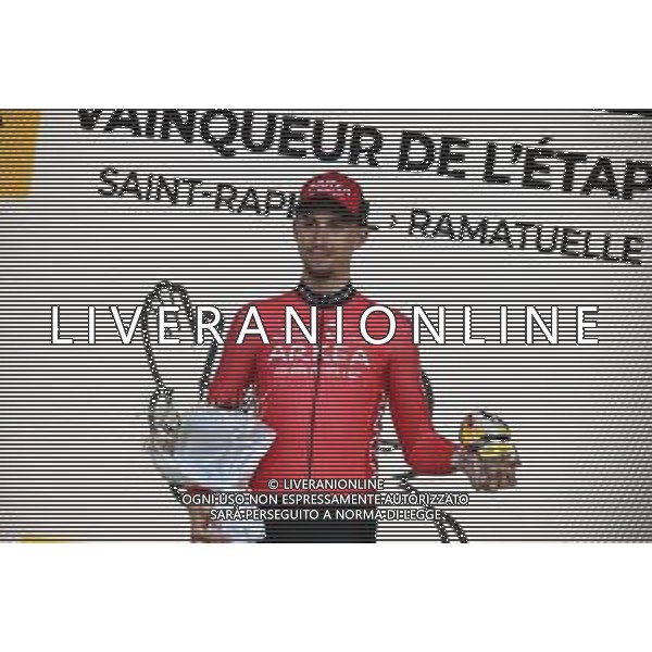 17-02-2023 Tour Des Alpes Maritimes Et Du Var; Tappa 01 Saint Raphael - Ramatuelle; 2023, Arkea - Samsic; Vauquelin, Kevin; Ramatuelle; ©SIROTTI / AGENZIA ALDO LIVERANI SAS