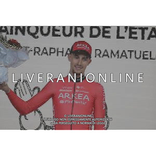 17-02-2023 Tour Des Alpes Maritimes Et Du Var; Tappa 01 Saint Raphael - Ramatuelle; 2023, Arkea - Samsic; Vauquelin, Kevin; Ramatuelle; ©SIROTTI / AGENZIA ALDO LIVERANI SAS