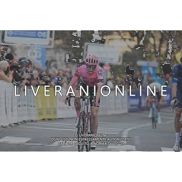 17-02-2023 Tour Des Alpes Maritimes Et Du Var; Tappa 01 Saint Raphael - Ramatuelle; 2023, Ef Education - Easypost; Powless, Neilson; Ramatuelle; ©SIROTTI / AGENZIA ALDO LIVERANI SAS
