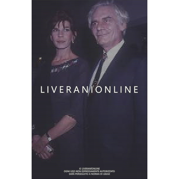 RETROSPETTIVA GIAN MARIA VOLONTE\' ATTORE NELLA FOTO GIAN MARIA VOLONTE \' A VENEZIA NELL\'ANNO 1991 CON ANGELICA IPPOLITO AG ALDO LIVERANI SAS 