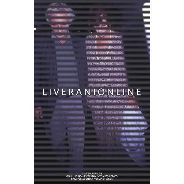 RETROSPETTIVA GIAN MARIA VOLONTE\' ATTORE NELLA FOTO GIAN MARIA VOLONTE \' A VENEZIA NELL\'ANNO 1991 CON ANGELICA IPPOLITO AG ALDO LIVERANI SAS 