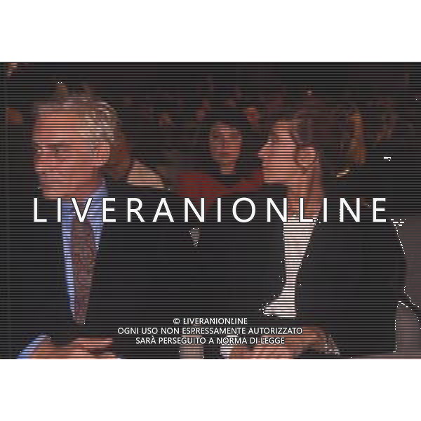 RETROSPETTIVA GIAN MARIA VOLONTE\' ATTORE NELLA FOTO GIAN MARIA VOLONTE \' A VENEZIA NELL\'ANNO 1991 CON ANGELICA IPPOLITO AG ALDO LIVERANI SAS 