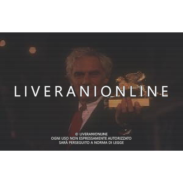 RETROSPETTIVA GIAN MARIA VOLONTE\' ATTORE NELLA FOTO GIAN MARIA VOLONTE \' A VENEZIA NELL\'ANNO 1991 AG ALDO LIVERANI SAS 