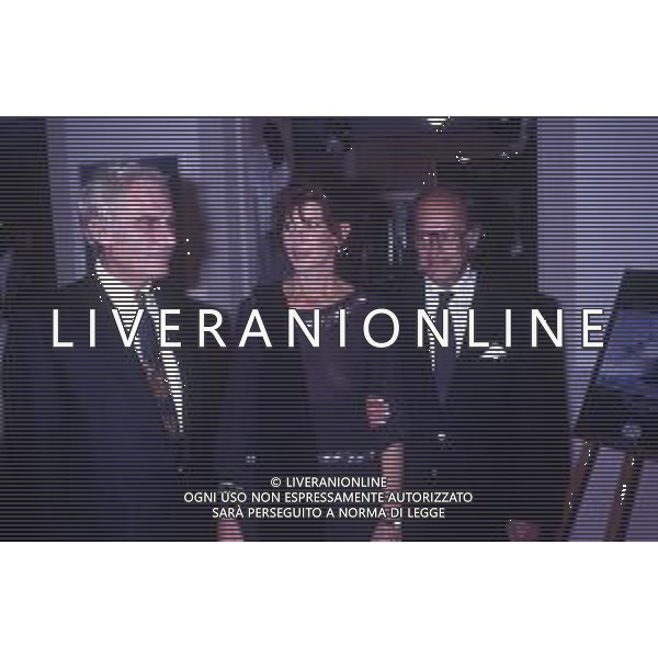 RETROSPETTIVA GIAN MARIA VOLONTE\' ATTORE NELLA FOTO GIAN MARIA VOLONTE \' A VENEZIA NELL\'ANNO 1991 CON ANGELICA IPPOLITO AG ALDO LIVERANI SAS 