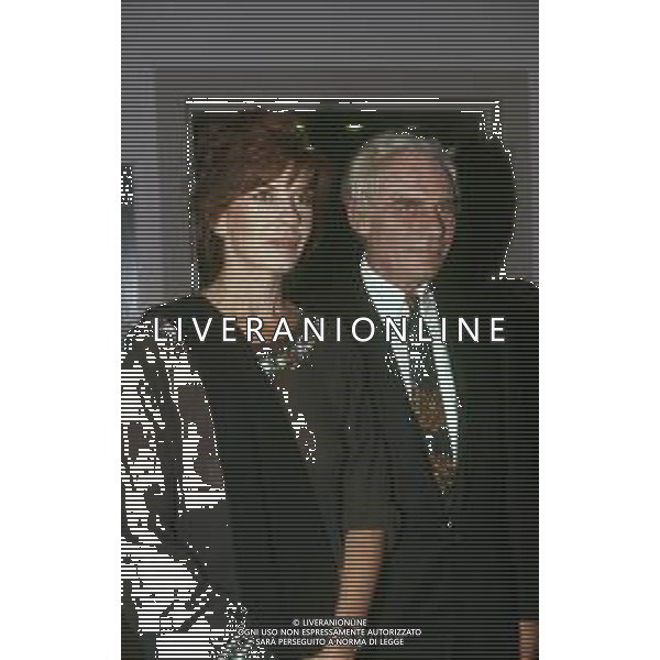 RETROSPETTIVA GIAN MARIA VOLONTE\' ATTORE NELLA FOTO GIAN MARIA VOLONTE \' A VENEZIA NELL\'ANNO 1991 CON ANGELICA IPPOLITO AG ALDO LIVERANI SAS 