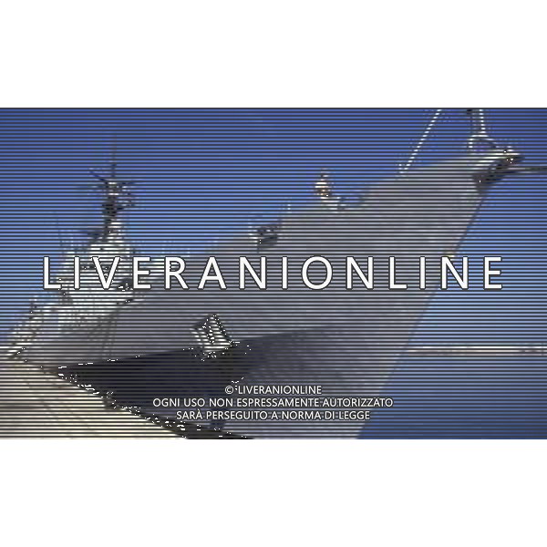 La fregata missilistica Zeffiro è un\'unità della Marina Militare Italiana di classe Maestrale FOTO JAMES SAVOIA-AG ALDO LIVERANI SAS