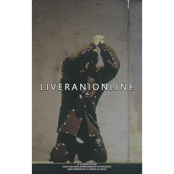 RETROSPETTIVA ENRICO MARIA SALERNO ATTORE NELLA FOTO ENRICO MARIA SALERNO NELL\'ANNO 1986 IN TEATRO “OTELLO“ AG ALDO LIVERANI SAS 