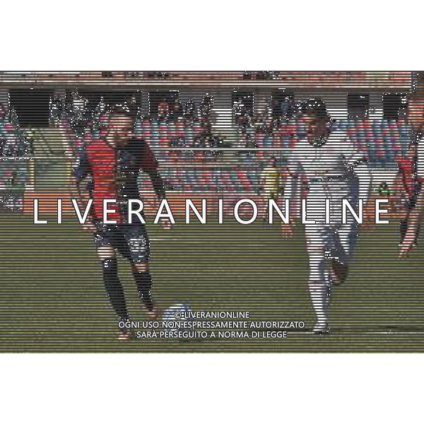Stadio San Vito-Marulla Serie B 2022-2023 Cosenza-Sudtirol In foto: Manuel Marras e Luca Fiordilino ©Andrea Rosito / AGENZIA ALDO LIVERANI SAS