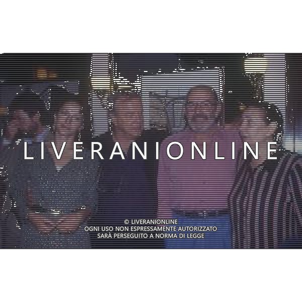 RETROSPETTIVA ENRICO MARIA SALERNO ATTORE NELLA FOTO ENRICO MARIA SALERNO NELL\'ANNO 1991 A MILANO CON FRANCO ZEFFIRELLI AG ALDO LIVERANI SAS  