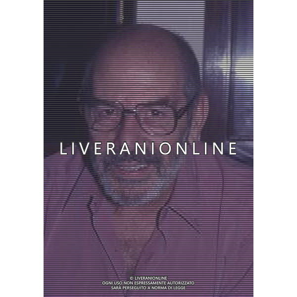 RETROSPETTIVA ENRICO MARIA SALERNO ATTORE NELLA FOTO ENRICO MARIA SALERNO NELL\'ANNO 1991 A MILANO AG ALDO LIVERANI SAS 