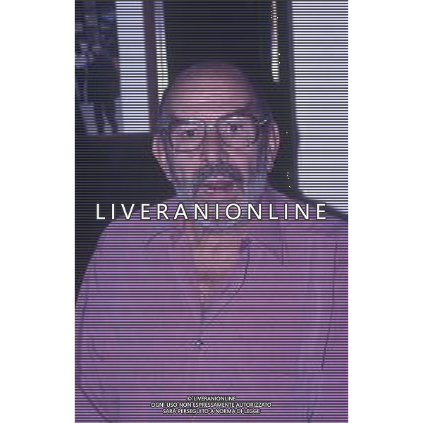 RETROSPETTIVA ENRICO MARIA SALERNO ATTORE NELLA FOTO ENRICO MARIA SALERNO NELL\'ANNO 1991 A MILANO AG ALDO LIVERANI SAS 