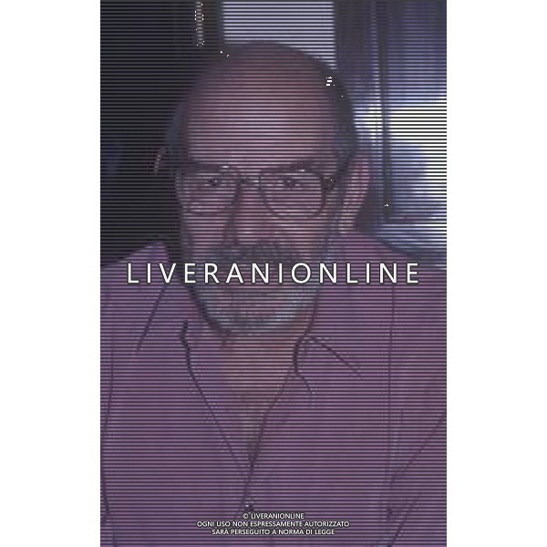RETROSPETTIVA ENRICO MARIA SALERNO ATTORE NELLA FOTO ENRICO MARIA SALERNO NELL\'ANNO 1991 A MILANO AG ALDO LIVERANI SAS 