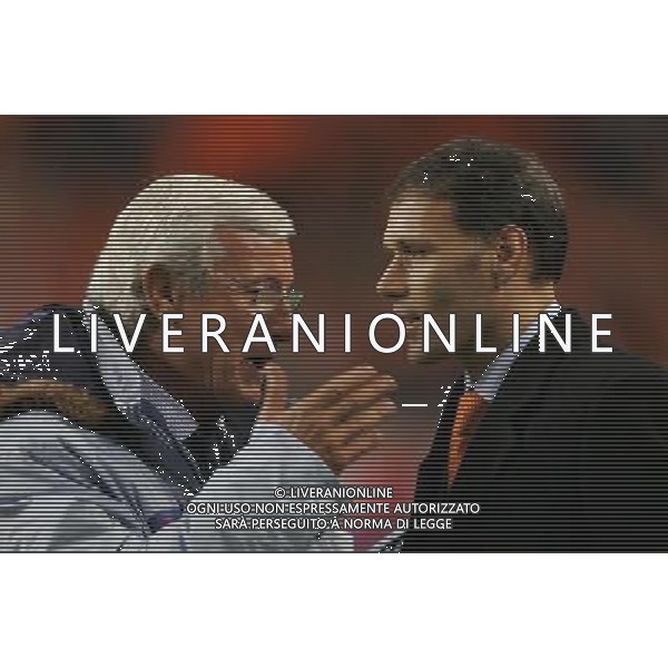 ITALIA-OLANDA NELLA FOTO: LIPPI MARCELLO E VAN BASTEN MARCO PH LUZZANI/AG ALDO LIVERANI