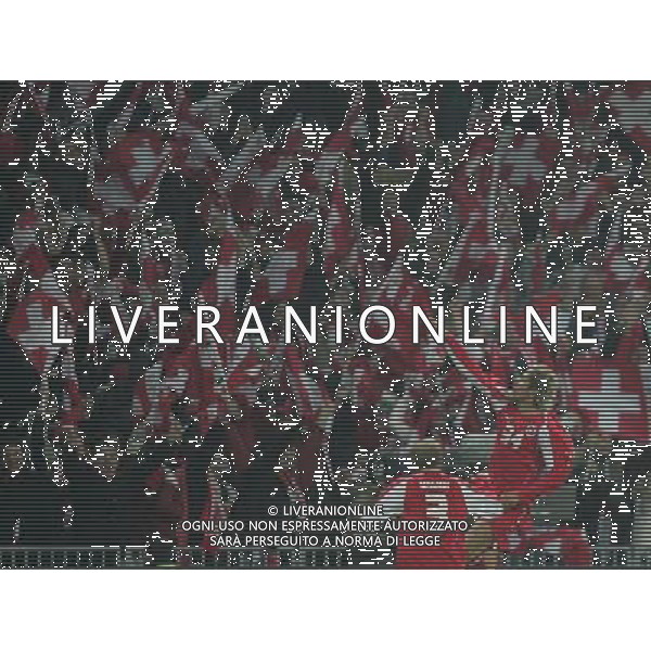 Berna 12 novembre 2005 Svizzera - Turchia play-off qualificazioni mondiali Germania 2006 nella foto:esultanza dopo il gol di Behrami Valon foto Andry / Ag. Aldo Liverani