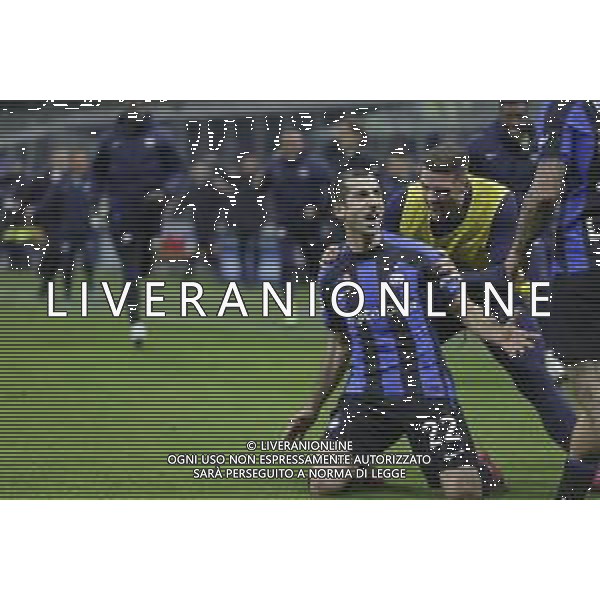 Esultanza dopogol Henrikh Mkhitaryan - INTER vs UDINESE Campionato Calcio Serie A TIM 18-02-2023 ©PAOLO GIAMPIETRI / AGENZIA ALDO LIVERANI SAS