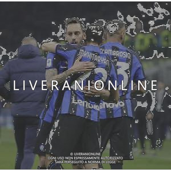Esultanza dopogol Henrikh Mkhitaryan - INTER vs UDINESE Campionato Calcio Serie A TIM 18-02-2023 ©PAOLO GIAMPIETRI / AGENZIA ALDO LIVERANI SAS