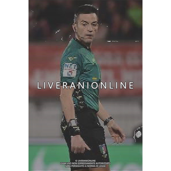 l\'arbitro Antonio Rapuano di Rimini Monza vs Milan Monza 18-02-2023 U-Power Stadium Campionato Serie A TIM - 23a giornata foto Roberto Garavaglia/ag. Aldo Liverani sas/ AGENZIA ALDO LIVERANI SAS
