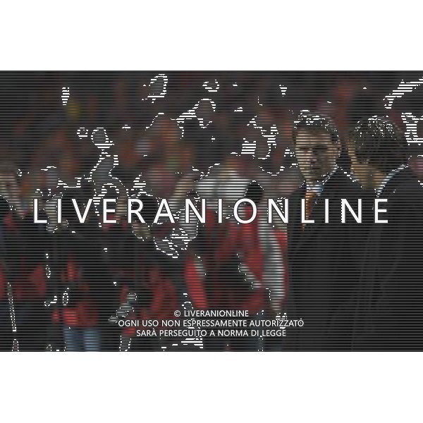 AMSTERDAM (HOLLAND) 12/11/2005 AMICHEVOLE OLANDA-ITALIA 1-3 NELLA FOTO MARCO VAN BASTEN ALLENATORE DELL\' OLANDA FOTO LUZZANI/AG ALDO LIVERANI