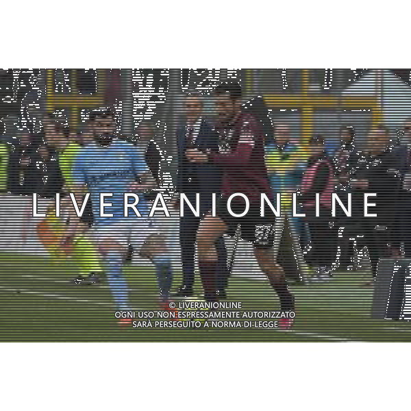 Stadio Arechi, Salerno 19 Febbraio 2022 Serie A Tim 2022-2023 Salernitana-Lazio In foto: Elseid Hysaj e Antonio Candreva ©Andrea Rosito / AGENZIA ALDO LIVERANI SAS