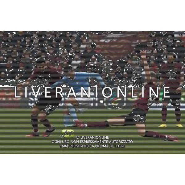 Stadio Arechi, Salerno 19 Febbraio 2022 Serie A Tim 2022-2023 Salernitana-Lazio In foto: Krzysztof Piatek e Dylan Bronn su Pedro ©Andrea Rosito / AGENZIA ALDO LIVERANI SAS