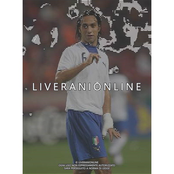 AMSTERDAM (HOLLAND) 12/11/2005 AMICHEVOLE OLANDA-ITALIA 1-3 NELLA FOTO ALESSANDRO NESTA FOTO LUZZANI/AG ALDO LIVERANI