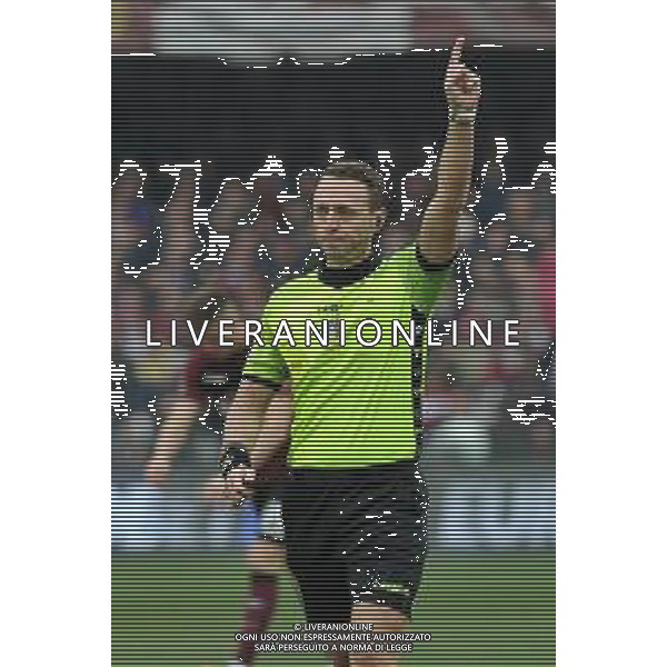Salernitana vs Lazio Campionato Serie A TIM - 23 Giornata - Stadio Arechi - Salerno 19-02-2023 nella foto Rosario Abisso arbitro ©Federico Gaetano / AGENZIA ALDO LIVERANI SAS
