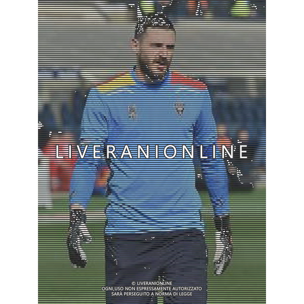 TVRG Wladimiro Falcone (Lecce) Atalanta vs Lecce Bergamo 19-02-2023 Gewiss Stadium - Stadio Atleti Azzurri d\'Italia Campionato Serie A TIM - 23a giornata foto Roberto Garavaglia/ag. Aldo Liverani sas/ AGENZIA ALDO LIVERANI SAS