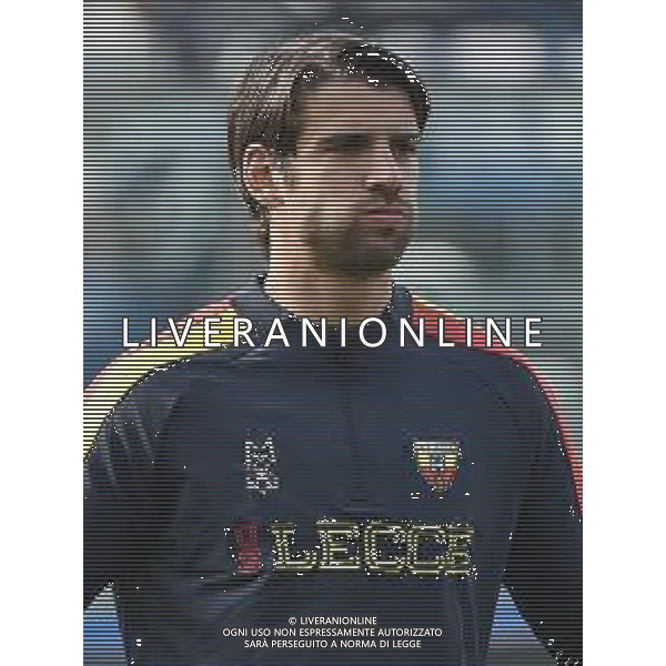 TVRG Pietro Ceccaroni (Lecce) Atalanta vs Lecce Bergamo 19-02-2023 Gewiss Stadium - Stadio Atleti Azzurri d\'Italia Campionato Serie A TIM - 23a giornata foto Roberto Garavaglia/ag. Aldo Liverani sas/ AGENZIA ALDO LIVERANI SAS