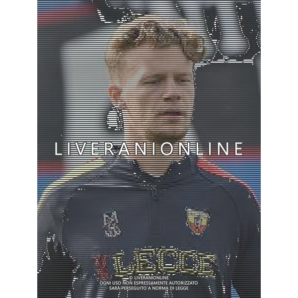 TVRG Joel Persson Voelkerling (Lecce) Atalanta vs Lecce Bergamo 19-02-2023 Gewiss Stadium - Stadio Atleti Azzurri d\'Italia Campionato Serie A TIM - 23a giornata foto Roberto Garavaglia/ag. Aldo Liverani sas/ AGENZIA ALDO LIVERANI SAS