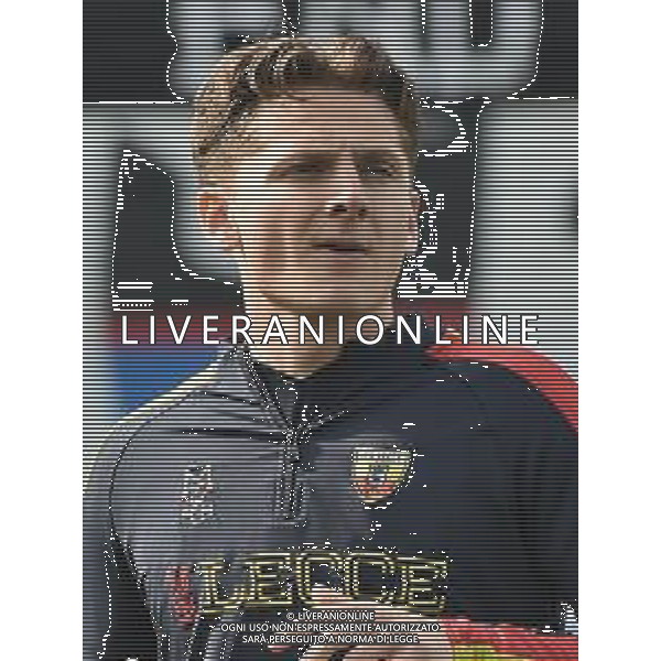 TVRG Mats Lemmens (Lecce) Atalanta vs Lecce Bergamo 19-02-2023 Gewiss Stadium - Stadio Atleti Azzurri d\'Italia Campionato Serie A TIM - 23a giornata foto Roberto Garavaglia/ag. Aldo Liverani sas/ AGENZIA ALDO LIVERANI SAS