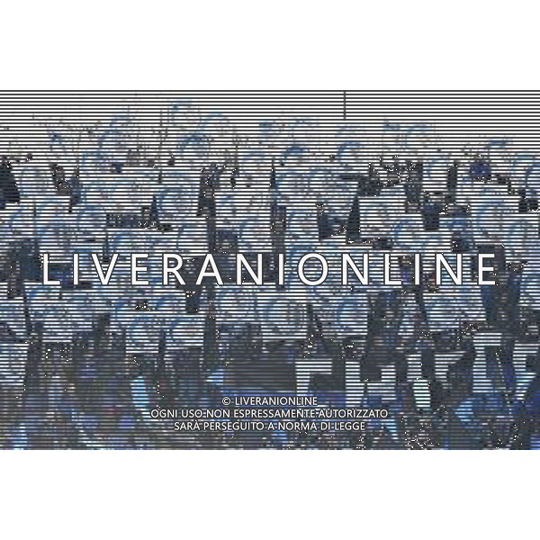 TVRG tifosi Atalanta Atalanta vs Lecce Bergamo 19-02-2023 Gewiss Stadium - Stadio Atleti Azzurri d\'Italia Campionato Serie A TIM - 23a giornata foto Roberto Garavaglia/ag. Aldo Liverani sas/ AGENZIA ALDO LIVERANI SAS