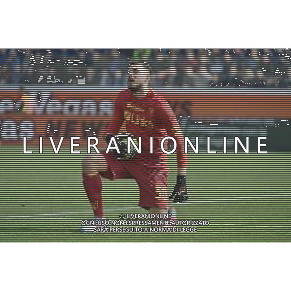 TVRG Wladimiro Falcone (Lecce) Atalanta vs Lecce Bergamo 19-02-2023 Gewiss Stadium - Stadio Atleti Azzurri d\'Italia Campionato Serie A TIM - 23a giornata foto Roberto Garavaglia/ag. Aldo Liverani sas/ AGENZIA ALDO LIVERANI SAS