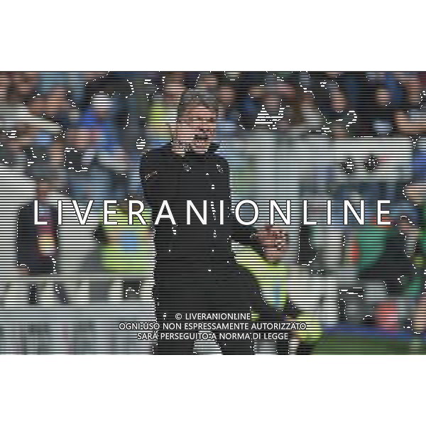 TVRG Marco Baroni allenatore Lecce Atalanta vs Lecce Bergamo 19-02-2023 Gewiss Stadium - Stadio Atleti Azzurri d\'Italia Campionato Serie A TIM - 23a giornata foto Roberto Garavaglia/ag. Aldo Liverani sas/ AGENZIA ALDO LIVERANI SAS