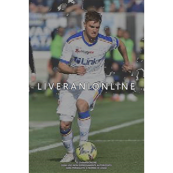 TVRG Lorenzo Colombo (Lecce) Atalanta vs Lecce Bergamo 19-02-2023 Gewiss Stadium - Stadio Atleti Azzurri d\'Italia Campionato Serie A TIM - 23a giornata foto Roberto Garavaglia/ag. Aldo Liverani sas/ AGENZIA ALDO LIVERANI SAS