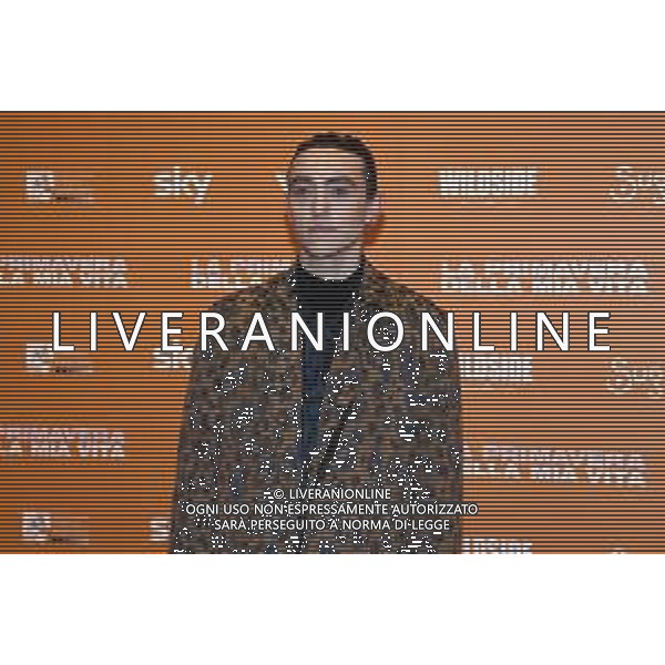 TVRG Photocall La Primavera della Mia Vita nella foto Michele Bravi Milano 20-02-2023 Photocall in occasione della premiere del film La Primavera della Mia Vita foto Roberto Garavaglia/ag. Aldo Liverani sas