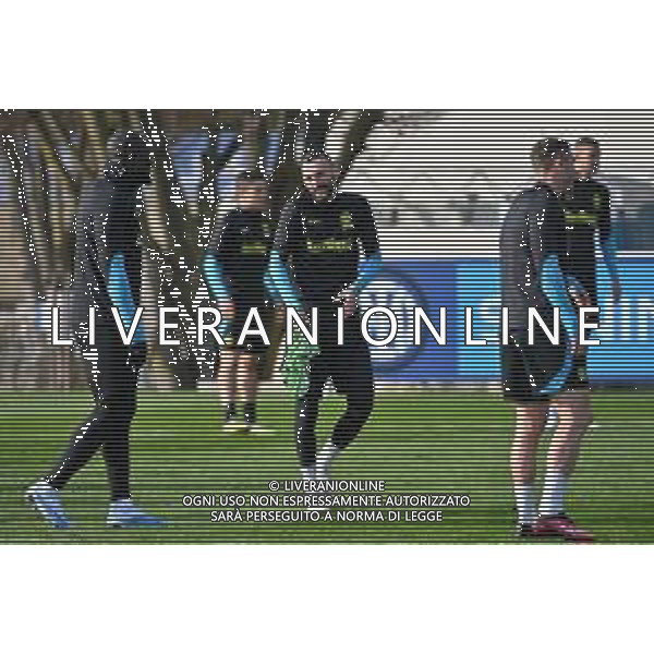 TVRG Allenamento Inter nella foto Marcelo Brozovic (Inter) Appiano Gentile (CO) 21-02-2023 Centro sportivo Suning in memoria di Angelo Moratti - La Pinetina Allenamento Inter in preparazione della gara di andata contro il Porto valevole per gli ottavi di finale della UEFA Champions League foto Roberto Garavaglia/ag. Aldo Liverani sas/ AGENZIA ALDO LIVERANI SAS